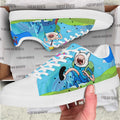 Finn The Human Skate Shoes Custom Adventure Time Land of Ooo 3 - PerfectIvy