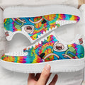 Adventure Time Finn The Human Sneakers Custom Tie Dye Style 1 - PerfectIvy