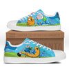 Finn and Jake Skate Shoes Custom Adventure Time Land of Ooo 1 - PerfectIvy