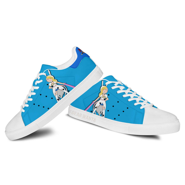 Adventure Time Fionna Skate Shoes Custom For Fans 2 - PerfectIvy
