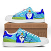 Adventure Time Ice King Land of Ooo Skate Shoes Custom 1 - PerfectIvy