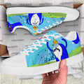 Adventure Time Ice King Land of Ooo Skate Shoes Custom 3 - PerfectIvy
