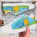 Jake The Dog Skate Shoes Custom Adventure Time Jake Land of Ooo 3 - PerfectIvy