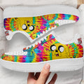 Adventure Time Jake The Dog Sneakers Custom Tie Dye Style 2 - PerfectIvy