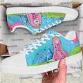Adventure Time Princess Bubblegum Land of Ooo Skate Shoes Custom 3 - PerfectIvy