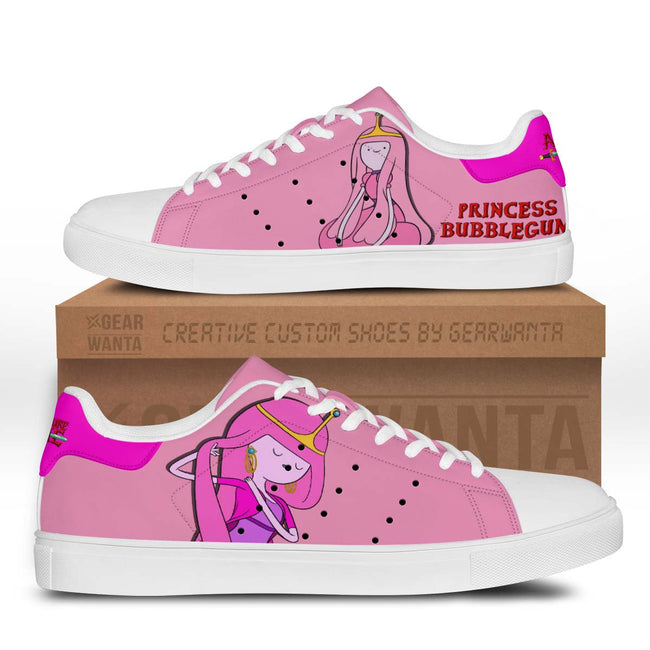 Adventure Time Princess Bubblegum Skate Shoes Custom For Fans 1 - PerfectIvy