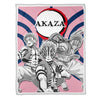 Akaza Fleece Blanket Custom Demon Slayer Anime Uniform Mix Manga Style 1 - PerfectIvy