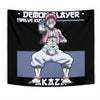 Akaza Tapestry Custom Demon Slayer Anime Home Decor 1 - PerfectIvy