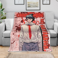 Aki Hayakawa Blanket Fleece Custom Chainsaw Man Anime Bedding 4 - PerfectIvy