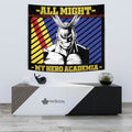 All Might Tapestry Custom My Hero Academia Anime Home Wall Decor For Bedroom Living Room 3 - PerfectIvy