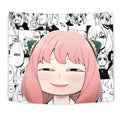 Anya Forger Tapestry Custom Funny Face Spy x Family Anime Manga Room Wall Decor 1 - PerfectIvy