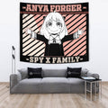 Anya Forger Tapestry Custom Spy x Family Anime Room Wall Decor 4 - PerfectIvy
