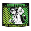 Asui Tsuyu Tapestry Custom My Hero Academia Anime Home Wall Decor For Bedroom Living Room 1 - PerfectIvy