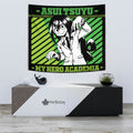 Asui Tsuyu Tapestry Custom My Hero Academia Anime Home Wall Decor For Bedroom Living Room 3 - PerfectIvy