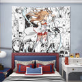 Asuna Yuuki Tapestry Custom Sword Art Online Manga Anime Room Decor 3 - PerfectIvy