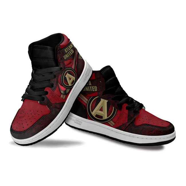 Atlanta United Kid JD Sneakers Custom Shoes For Kids 3 - PerfectIvy