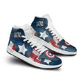 Captain America Shoes Custom Uniform 2 - PerfectIvy