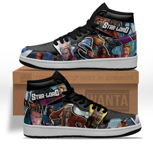 Celestial-Human Star-Lord Shoes Custom Comic Style 1 - PerfectIvy