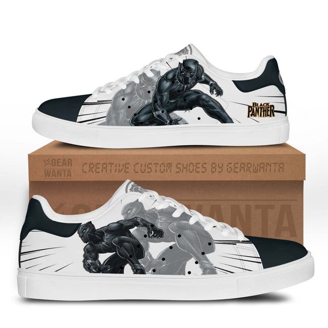 Black Panther Custom Skate Shoes 1 - PerfectIvy