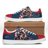 Captain America Custom Skate Shoes Comic Style 1 - PerfectIvy