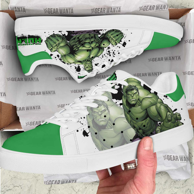 Avengers Hulk Custom Skate Shoes For Fans 3 - PerfectIvy