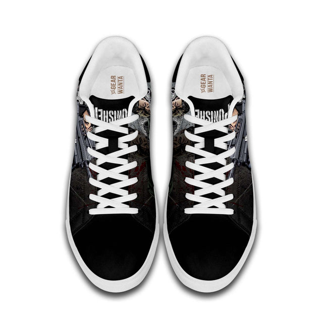 Punisher Custom Skate Shoes For Fans 4 - PerfectIvy