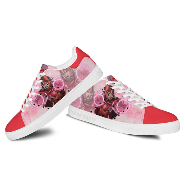 Avengers Scarlet Witch Custom Skate Shoes For Fans 2 - PerfectIvy