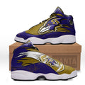 Baltimore Falcons JD13 Sneakers Custom Shoes For Fans 1 - PerfectIvy