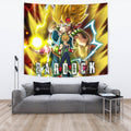 Bardock Tapestry Custom Dragon Ball Anime Home Decor 2 - PerfectIvy