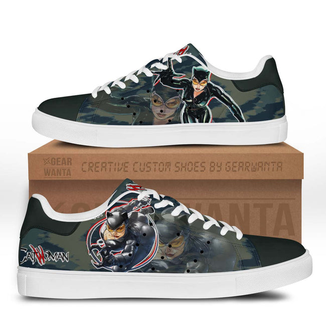 Batman Catwoman Custom Skate Shoes For Fans 1 - PerfectIvy