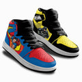 Batman vs Superman Kid Sneakers Custom For Kids 2 - PerfectIvy