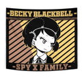 Becky Blackbell Tapestry Custom Spy x Family Anime Room Wall Decor 1 - PerfectIvy
