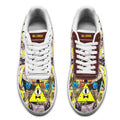 Bill Cipher Gravity Falls Sneakers Custom Cartoon Shoes 4 - PerfectIvy