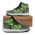 Black Panther Hulk Superhero Kid Sneakers Custom For Kids 2 - PerfectIvy