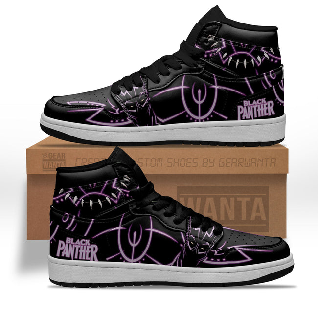 Black Panther Shoes Custom Superhero For Fans 1 - PerfectIvy