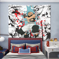 Black Star Tapestry Custom Soul Eater Manga Anime Room Decor 3 - PerfectIvy