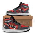 Black Widow Kid Sneakers Custom For Kids 1 - PerfectIvy