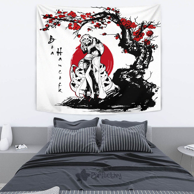 Boa Hancock Tapestry Custom Japan Style One Piece Anime Home Wall Decor For Bedroom Living Room 2 - PerfectIvy