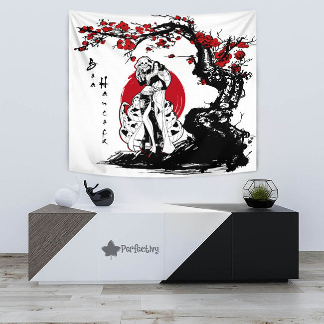 Boa Hancock Tapestry Custom Japan Style One Piece Anime Home Wall Decor For Bedroom Living Room 3 - PerfectIvy