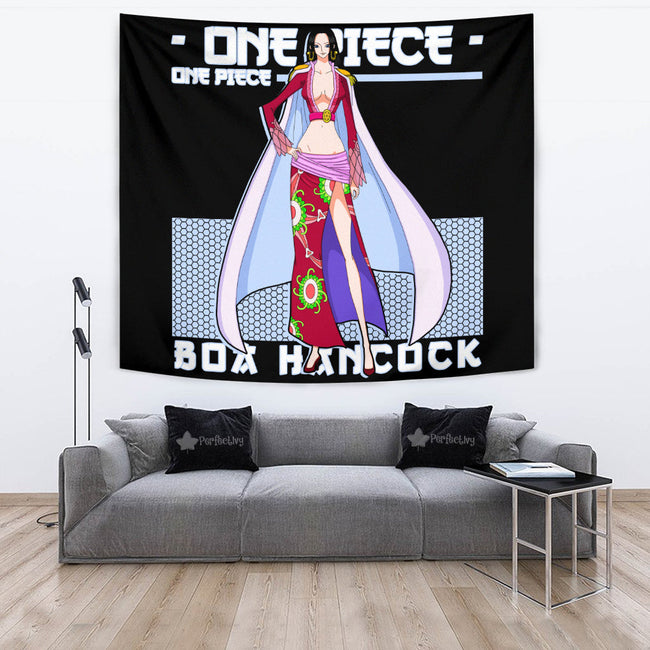 Boa Hancock Tapestry Custom One Piece Anime Home Decor 2 - PerfectIvy