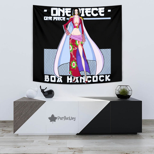 Boa Hancock Tapestry Custom One Piece Anime Home Decor 3 - PerfectIvy