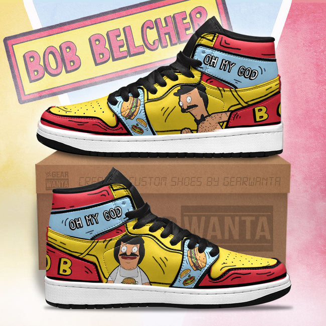 Bob Bob's Burger Shoes Custom For Cartoon Fans Sneakers TT13 1 - PerfectIvy