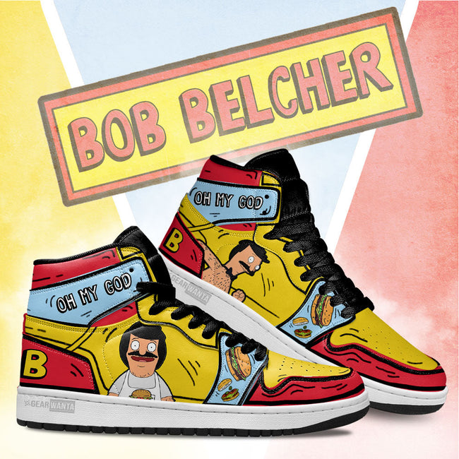 Bob Bob's Burger Shoes Custom For Cartoon Fans Sneakers TT13 3 - PerfectIvy