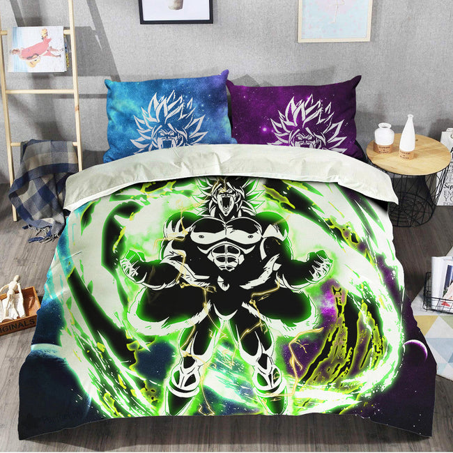 Broly Bedding Set Custom Galaxy Dragon Ball Anime Bedding Room Decor 1 - PerfectIvy