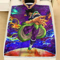 Broly Fleece Blanket Custom Dragon Ball Anime Galaxy Style 4 - PerfectIvy