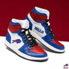 Buffalo Bills Blue White Red Shoes Custom 1 - PerfectIvy