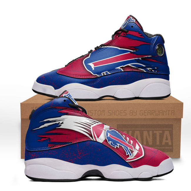 Buffalo Bills JD13 Sneakers Custom Shoes For Fans 1 - PerfectIvy