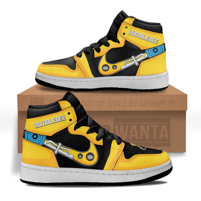 Bumblebee Transformer Kid Sneakers Custom For Kids 1 - PerfectIvy