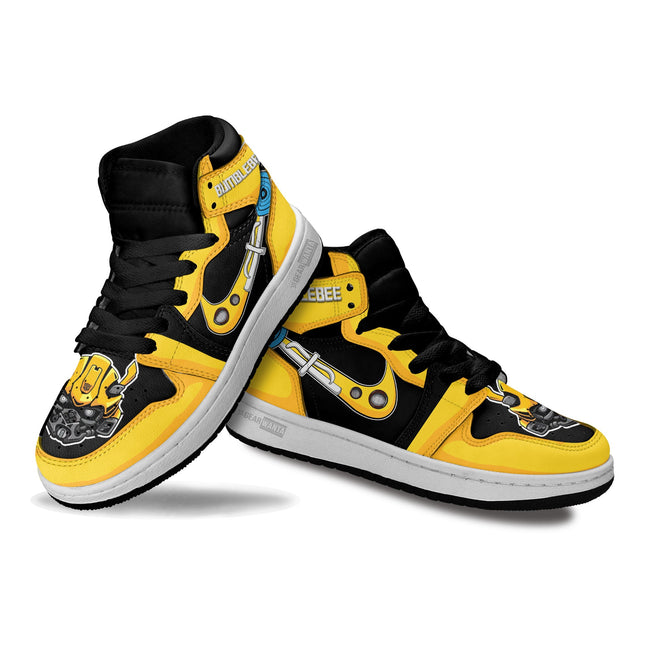 Bumblebee Transformer Kid Sneakers Custom For Kids 3 - PerfectIvy