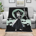 Byakuya Kuchiki Blanket Moon Style Custom Bleach Anime Bedding 4 - PerfectIvy